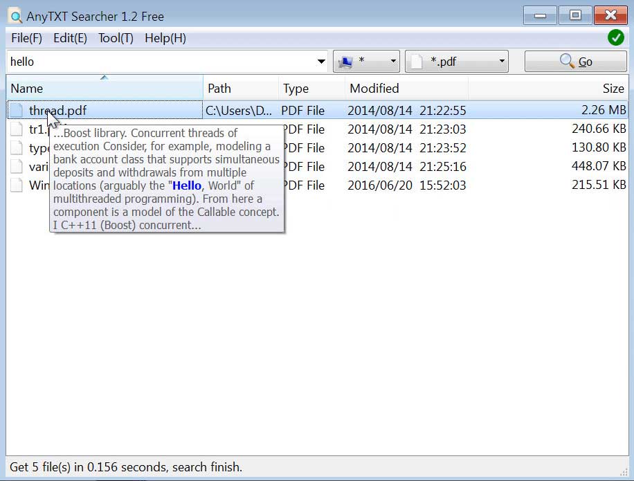 AnyTXT Searcher 1.3.1143 downloading